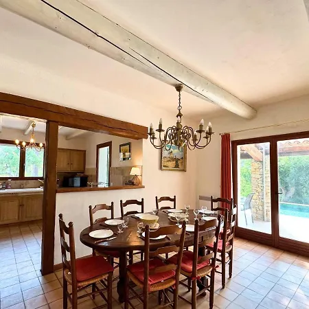 Villa De Charme Avec Piscine Chauffée&nature